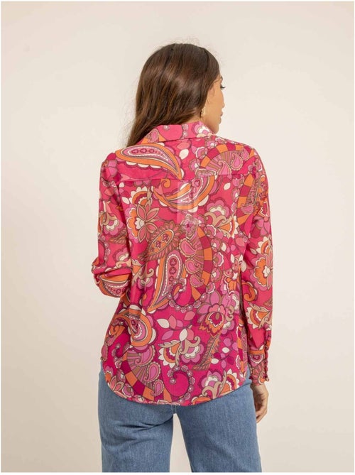 Chemise voile motifs ONICHI - Kiabi