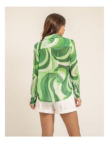 Chemise voile motifs ORFANE