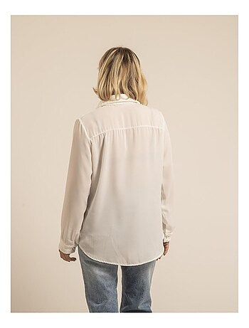 Chemise voile tweed ORENZA