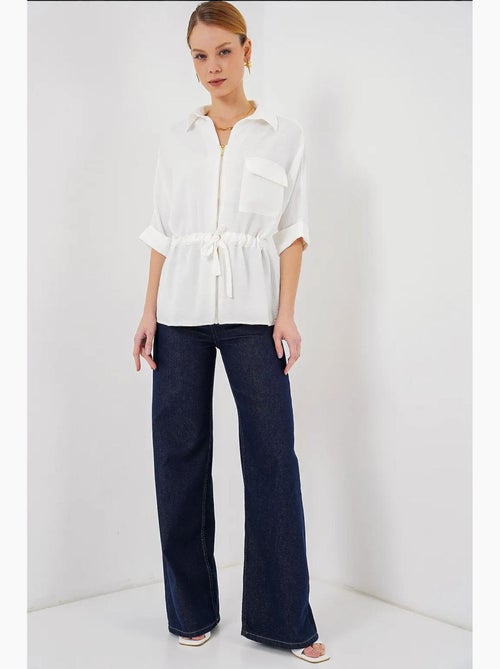 Chemise zippée bdart - Kiabi Chemise zippée bdart - Kiabi