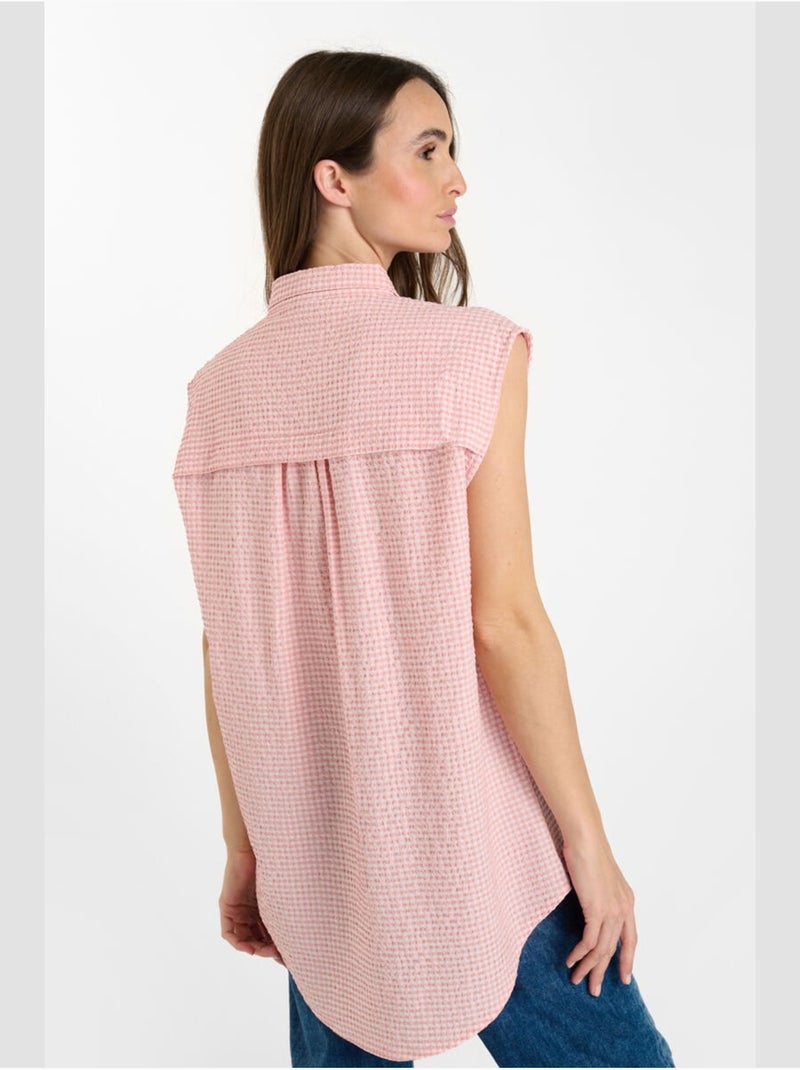 Chemise zoura 'le temps des cerises' Rose - Kiabi