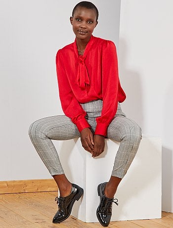 Chemiser col lavallière - Kiabi