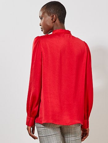 Chemiser col lavallière - Kiabi