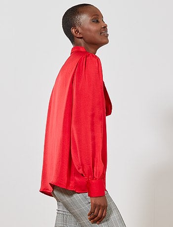 Chemiser col lavallière - Kiabi