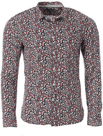 Chemises à Motifs Homme Teddy Smith Carton