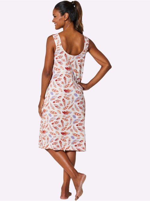 Chemises De Nuit Jersey Fin - Taille Standard - Witt - Lot de 2 - Kiabi