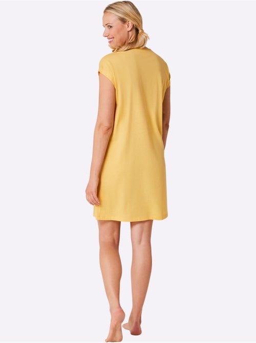 Chemises De Nuit Jersey Fin - Taille Standard - Witt - Lot de 2 - Kiabi