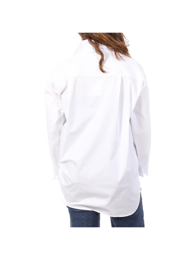 Chemises Femme Calvin Klein Jeans Blanc - Kiabi