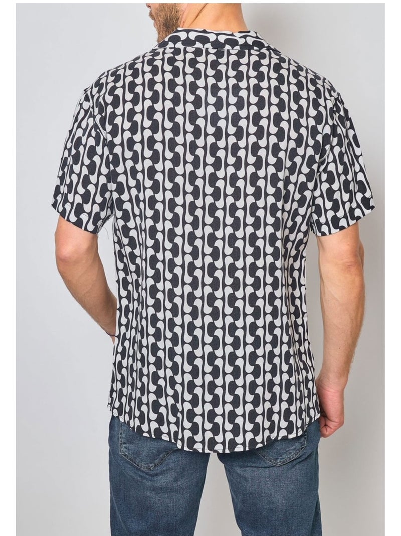 Chemisette à motifs Kebello Noir Noir - Kiabi