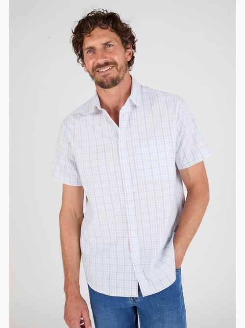 Chemisette à petits carreaux - Damart - Kiabi