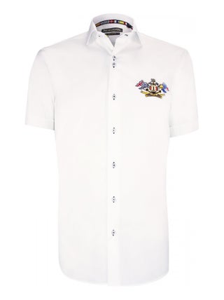 Chemisette brodée coupe cintrée EXCLUSIVO