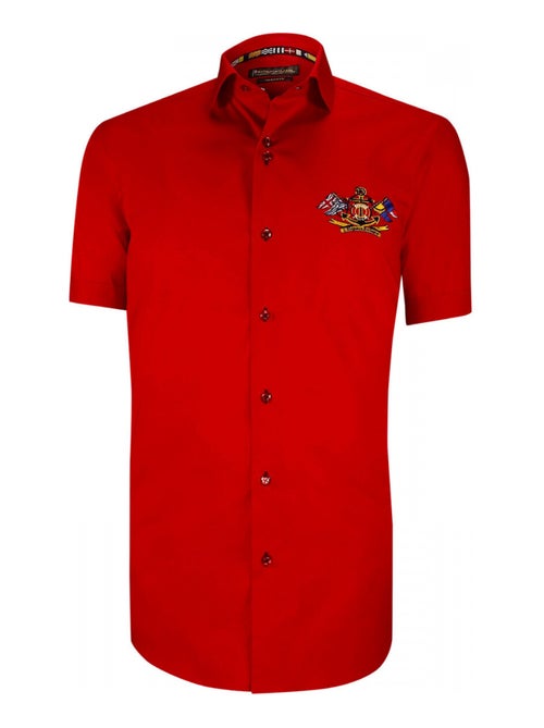 Chemisette brodée coupe cintrée EXCLUSIVO - Kiabi