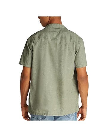 Chemisette ekaki Homme Tommy Hilfiger Linen Blend Camp-aruba