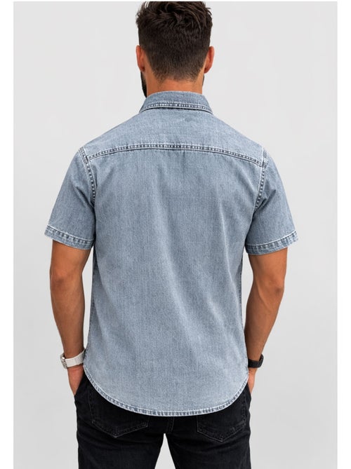 Chemisette en jeans Kebello - Kiabi