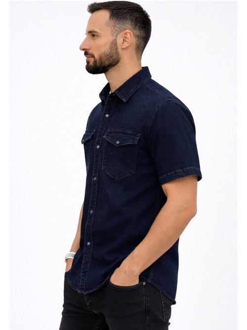 Chemisette en jeans Kebello - Kiabi