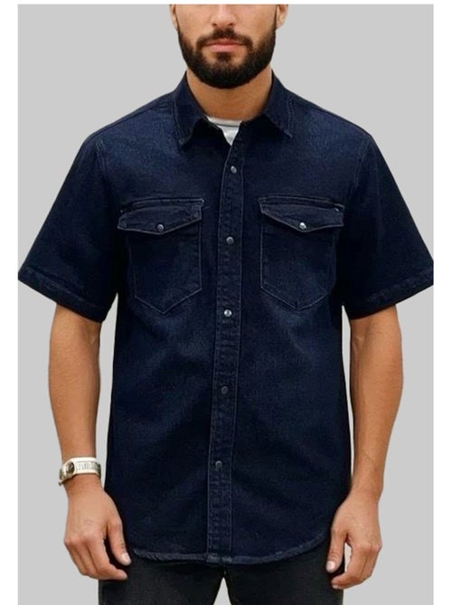 Chemisette en jeans Kebello - Kiabi