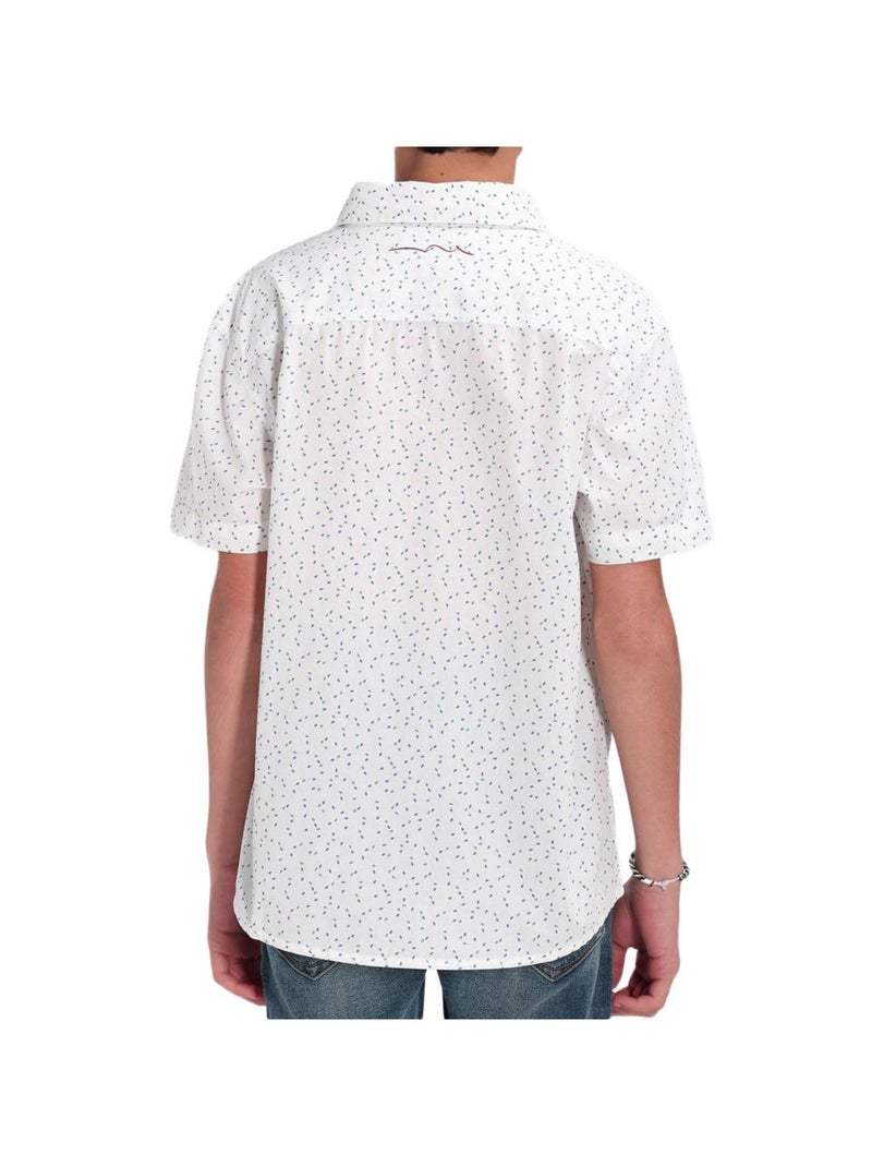 Chemisette  Garçon Teddy Smith Hook Blanc - Kiabi