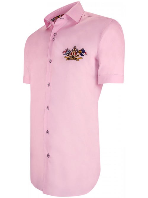 Chemisette homme brodée coupe cintrée EXCLUSIVO Emporio balzani Blanc , 38 - Kiabi Chemisette homme brodée coupe cintrée EXCLUSIVO Emporio balzani Blanc , 38 - Kiabi
