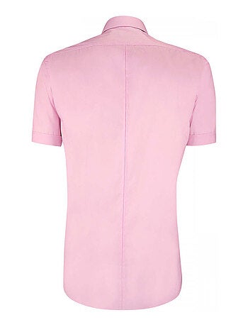 Chemisette homme brodée coupe cintrée EXCLUSIVO Emporio balzani Bleu , 40