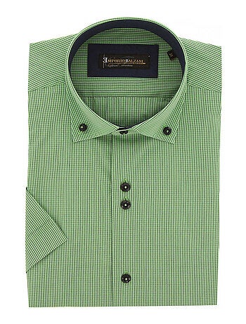 Chemisette homme classique coupe droite QUADRI Emporio balzani