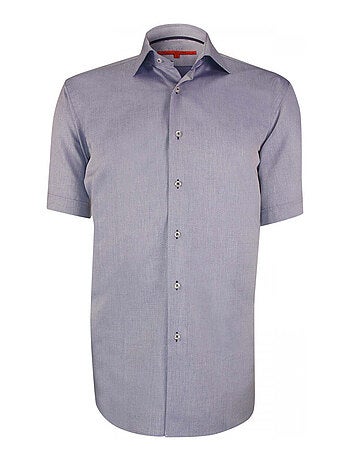 Chemisette homme classique coupe droite SHTRAIGHT Andrew Mac Allister Beige , 44