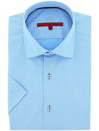 Chemisette homme classique coupe droite SHTRAIGHT Andrew Mac Allister
