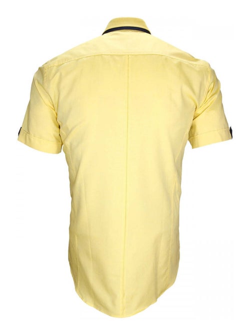 Chemisette homme double col coupe cintrée DOOVER Andrew Mac Allister Bleu , 39 - Kiabi