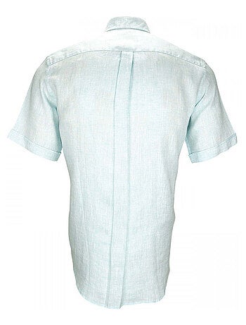 Chemisette homme en lin coupe droite SAN MARTINO Emporio balzani Vert , 39