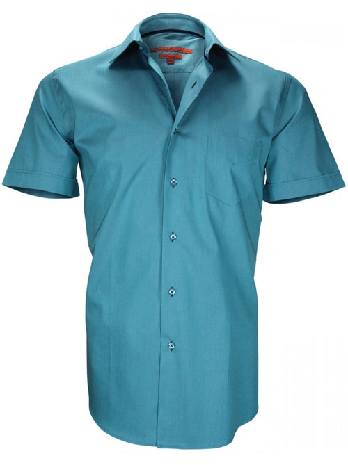Chemisette homme en popeline coupe cintrée COASTGROVE Andrew Mac Allister - Kiabi Chemisette homme en popeline coupe cintrée COASTGROVE Andrew Mac Allister - Kiabi
