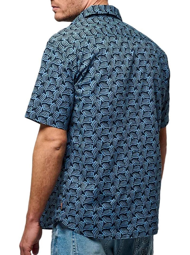 Chemisette homme kaporal Bleu - Kiabi
