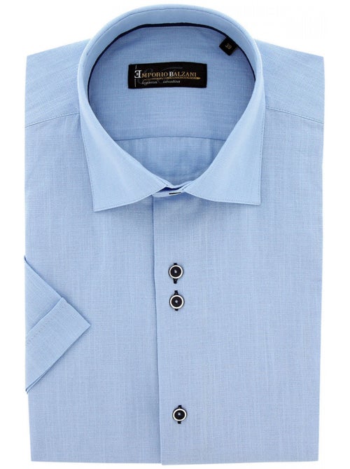 Chemisette homme lin classique coupe droite OLINA Emporio balzani - Kiabi Chemisette homme lin classique coupe droite OLINA Emporio balzani - Kiabi