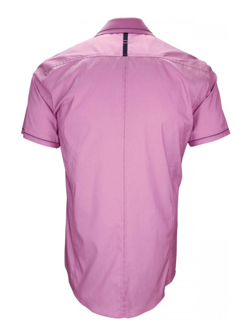 Chemisette homme mode coupe cintrée NEW PACIFIQUE Andrew Mac Allister Rouge , 41 Rouge - Kiabi