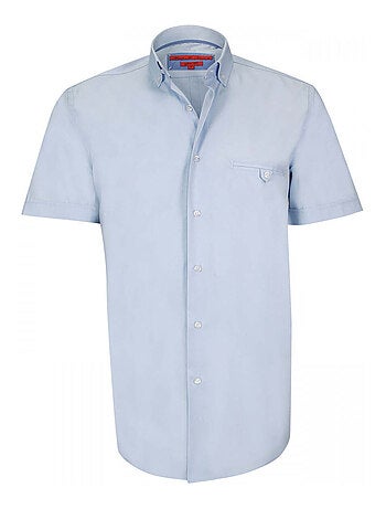 Chemisette homme mode coupe cintrée RUSSEL Andrew Mac Allister Beige , 42