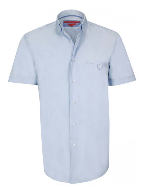 Chemisette homme mode coupe cintrée RUSSEL Andrew Mac Allister Blanc , 39 - Kiabi