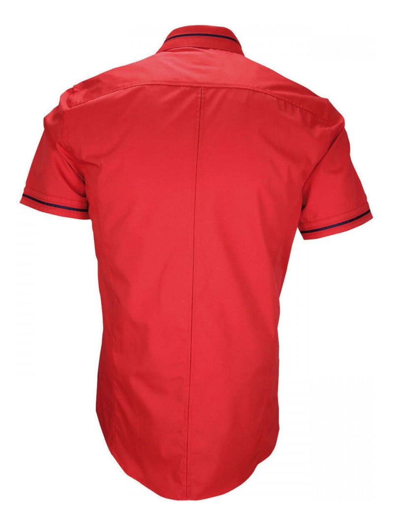 Chemisette homme mode coupe cintrée VENETO Emporio balzani Rouge , 38 Rouge - Kiabi