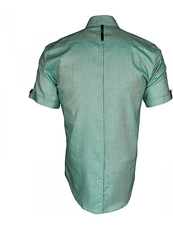 Chemisette homme oxford coupe cintrée SWANSY Andrew Mac Allister