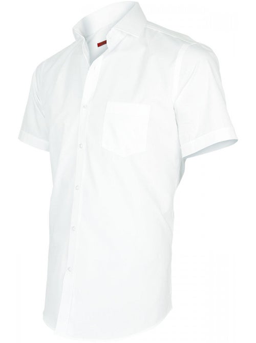 Chemisette homme premium coupe cintrée BASIC-MODE Andrew Mac Allister Blanc , 43 - Kiabi