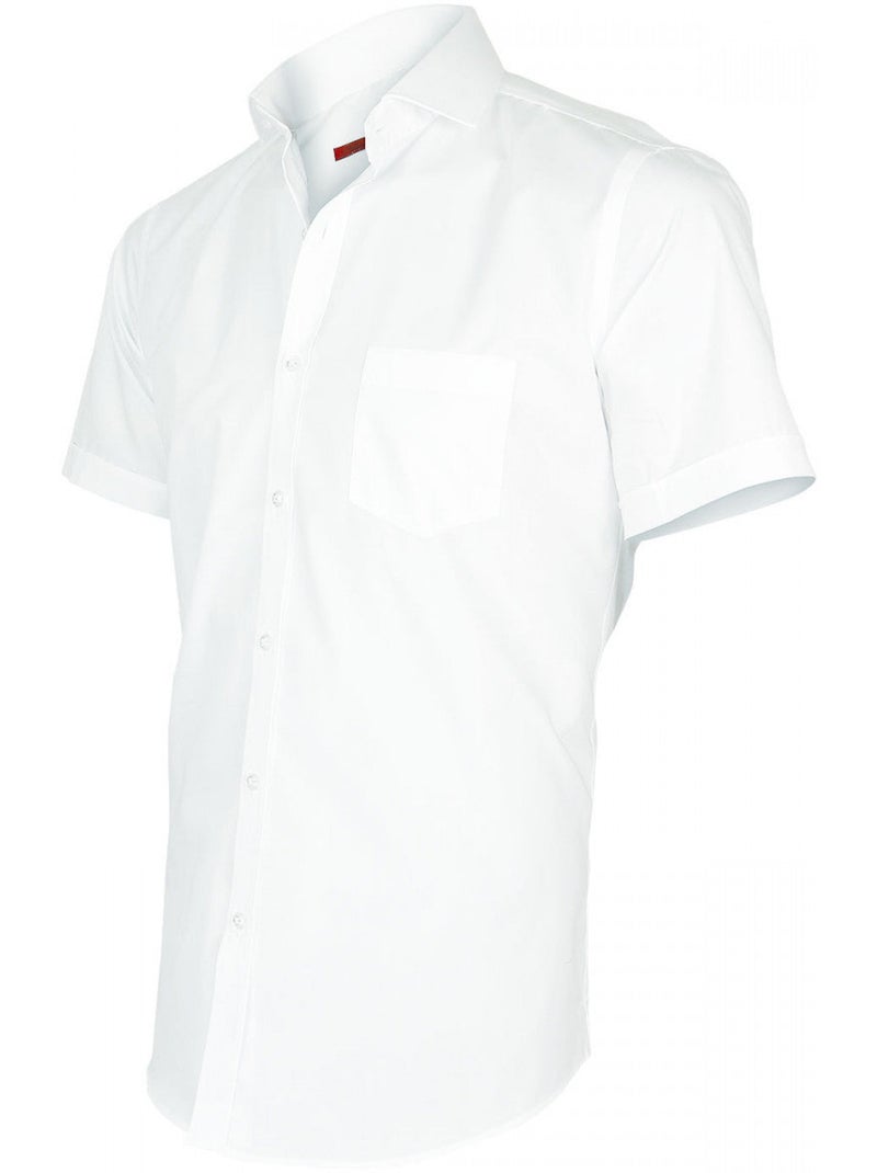 Chemisette homme premium coupe cintrée BASIC-MODE Andrew Mac Allister Blanc - Kiabi