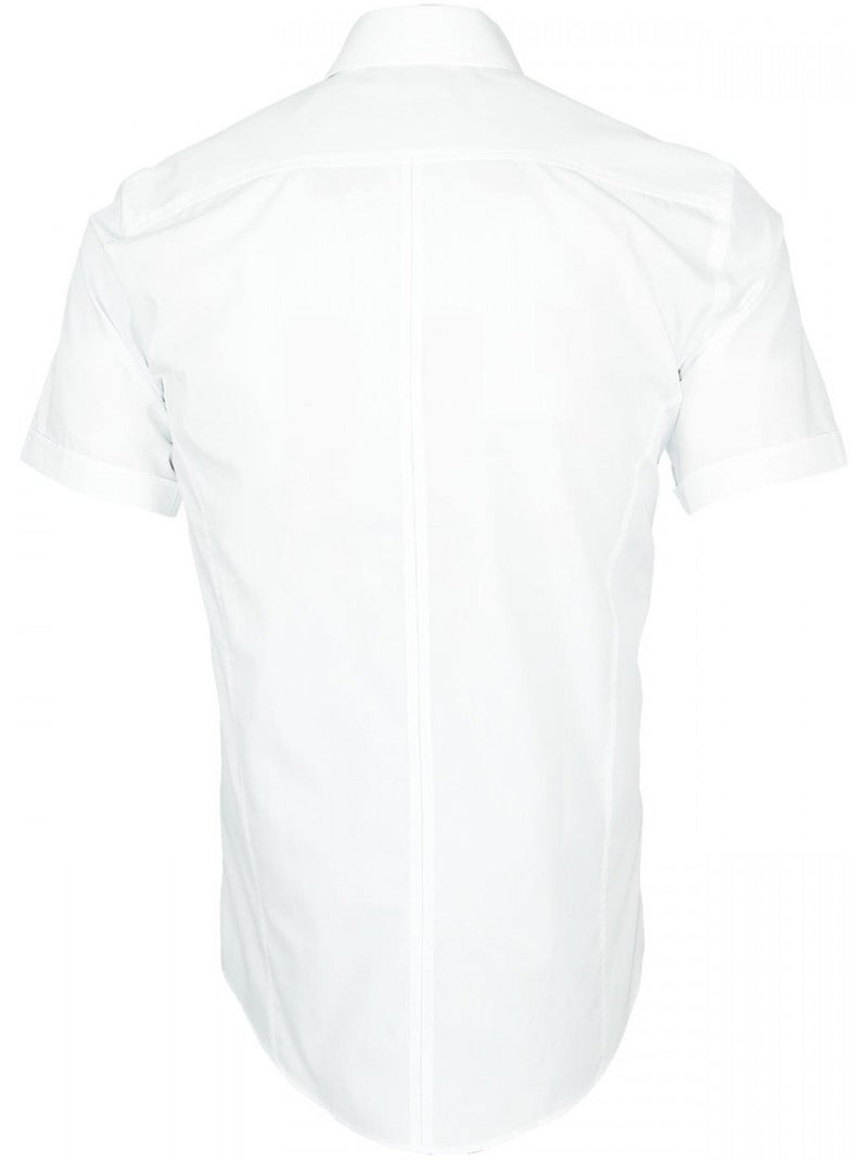 Chemisette homme premium coupe cintrée BASIC-MODE Andrew Mac Allister Blanc - Kiabi
