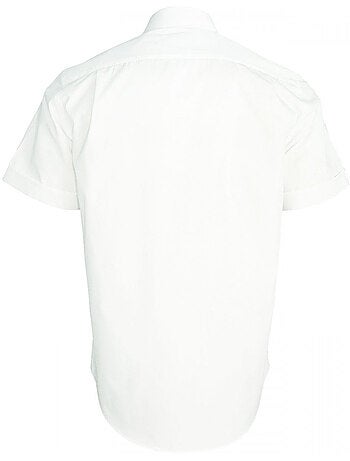 Chemisette homme premium coupe droite BASIC-MANCHE-COURTE Emporio balzani