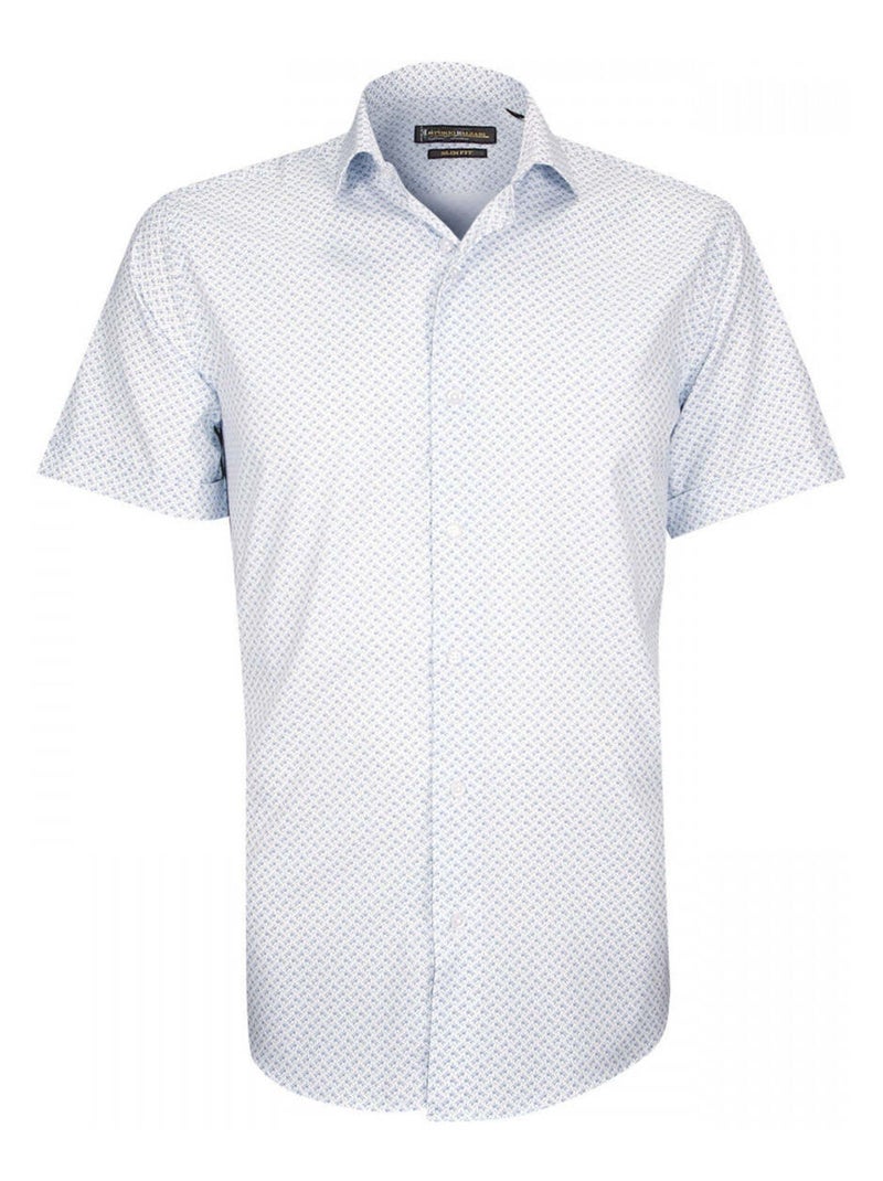 Chemise Homme Wax Patchwork Avec Col 100%Coton Doux Ankara Colorée Mul