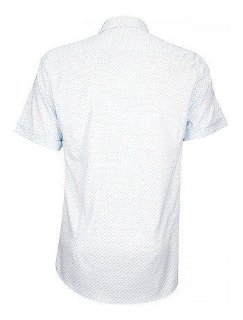 Chemisette homme stretch coupe cintrée ALBINONI Emporio balzani Turquoise , 38