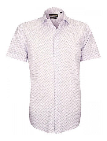 Chemisette homme stretch coupe cintrée ALBINONI Emporio balzani Turquoise , 38