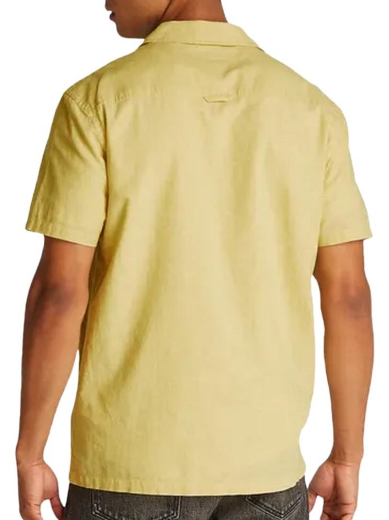Chemisette Homme Tommy Hilfiger Jaune - Kiabi