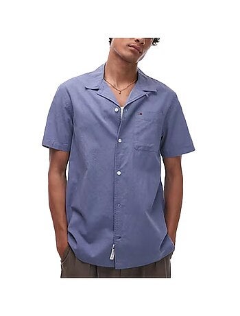 Chemisette Homme Tommy Hilfiger Linen Blend Camp-aruba