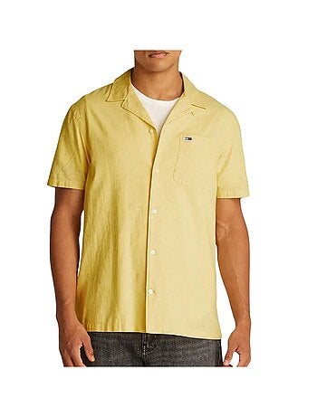 Chemisette ekaki Homme Tommy Hilfiger Linen Blend Camp-aruba
