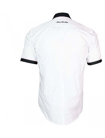 Chemisette hommes Mode coupe cintrée CONVENTRY Andrew Mac Allister Blanc , 40