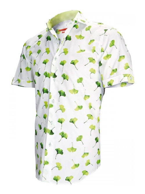 Chemisette hommes mode coupe cintrée GREENWAY Andrew Mac Allister Vert , 39 - Kiabi