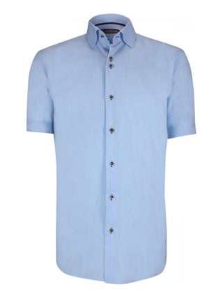 Chemisette lin classique coupe droite OLINA