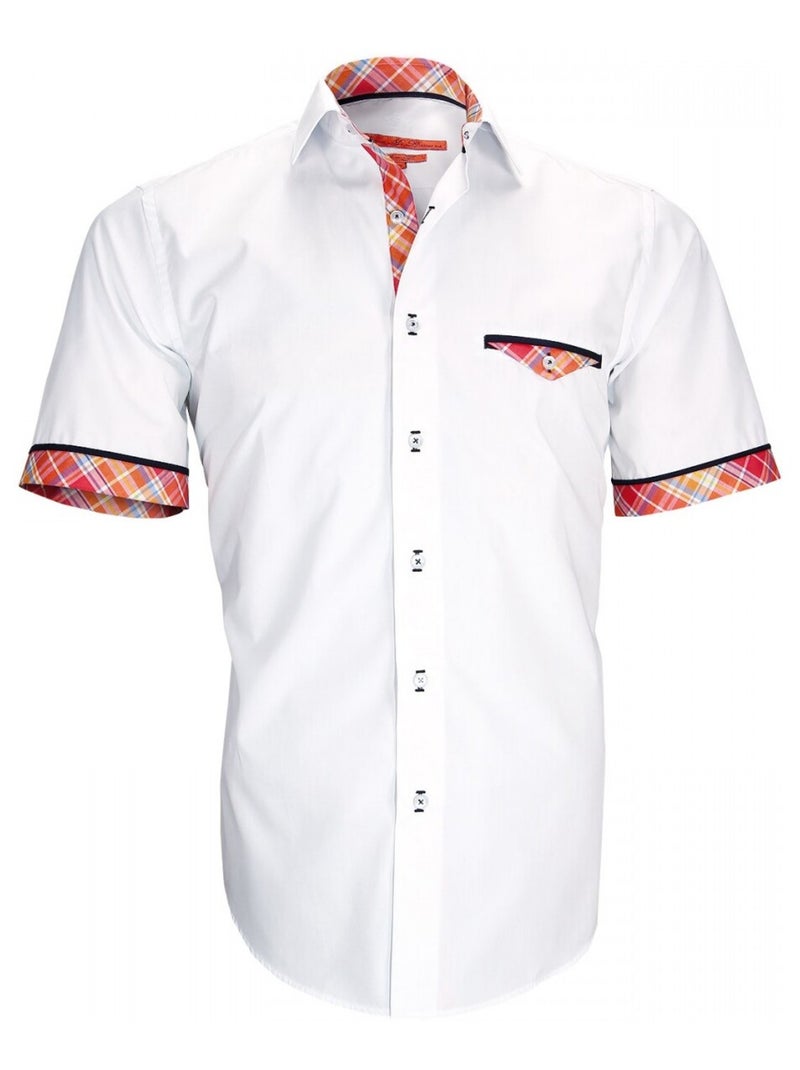 Chemisette mode WIGHT Blanc Orange - Kiabi
